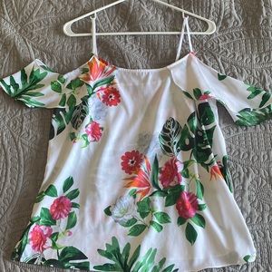 Vince Camuto Cold Shoulder Top